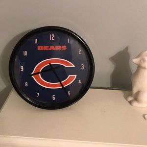 Chicago Bears 12” wall or stand clock